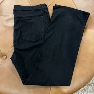 Gap boot cut black jeans